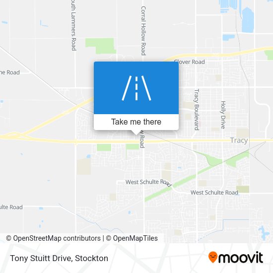 Tony Stuitt Drive map