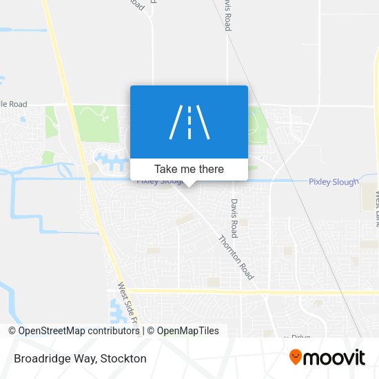 Mapa de Broadridge Way