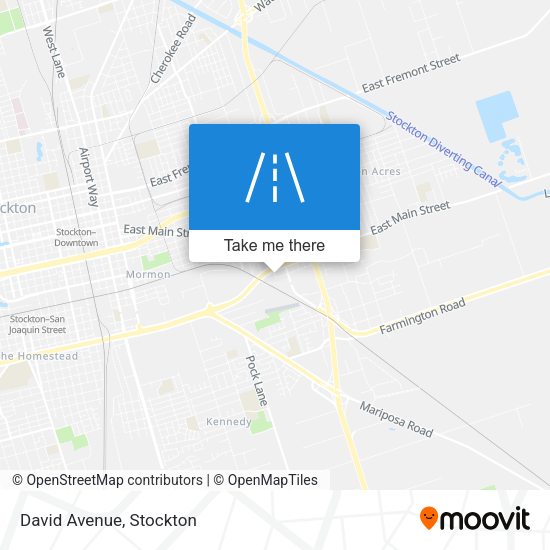 Mapa de David Avenue
