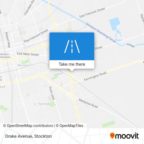 Drake Avenue map