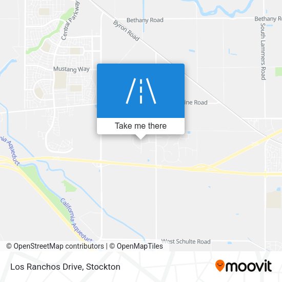 Mapa de Los Ranchos Drive