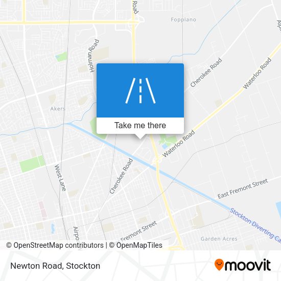 Mapa de Newton Road