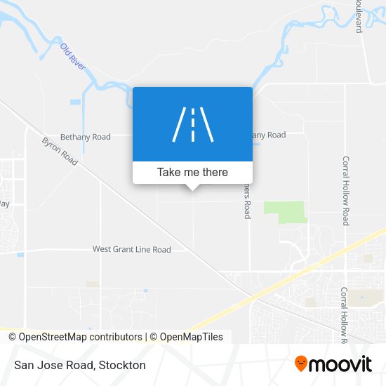 Mapa de San Jose Road