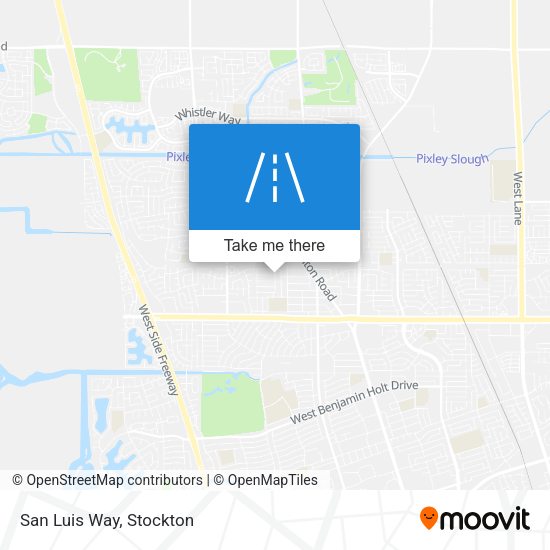 Mapa de San Luis Way