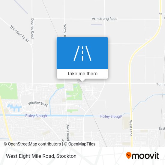 Mapa de West Eight Mile Road