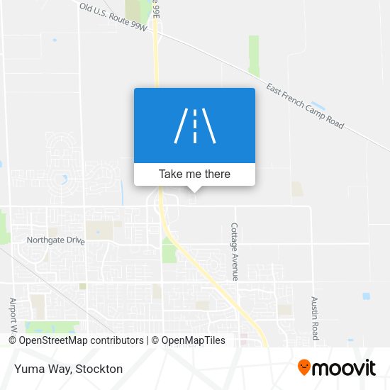 Mapa de Yuma Way