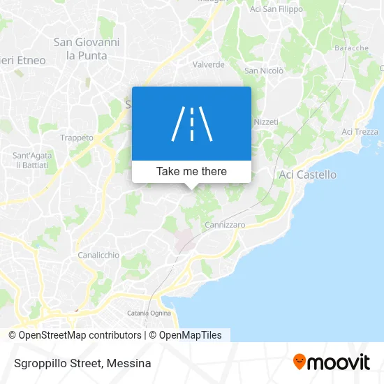 Sgroppillo Street map