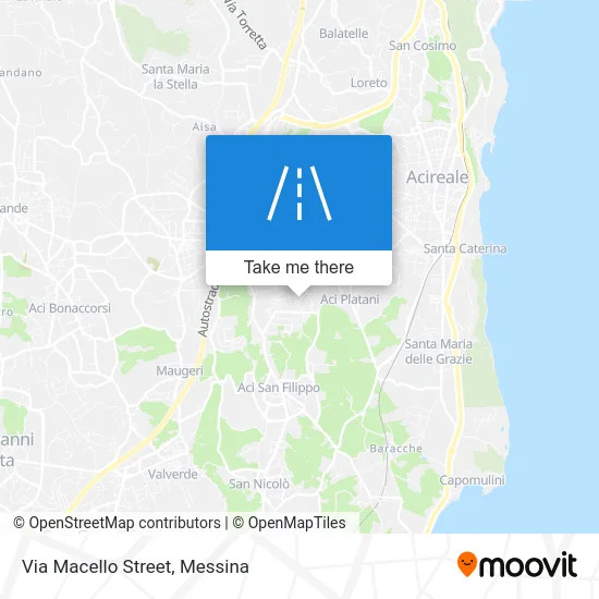Via Macello Street map