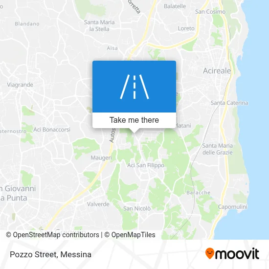 Pozzo Street map