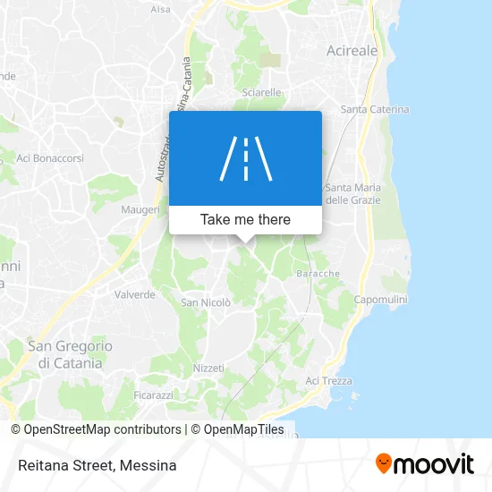 Reitana Street map