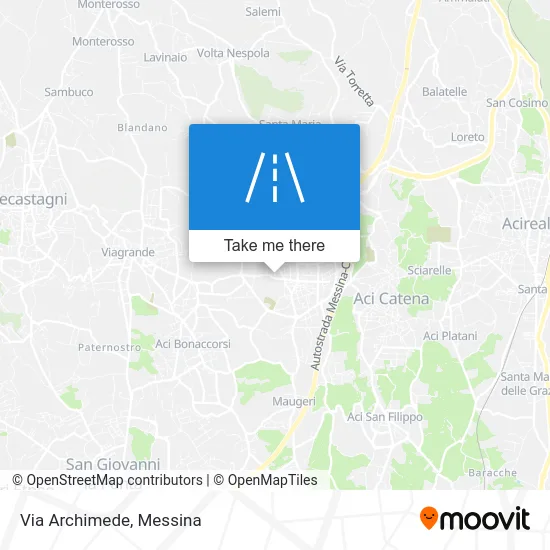 Archimedes Street map