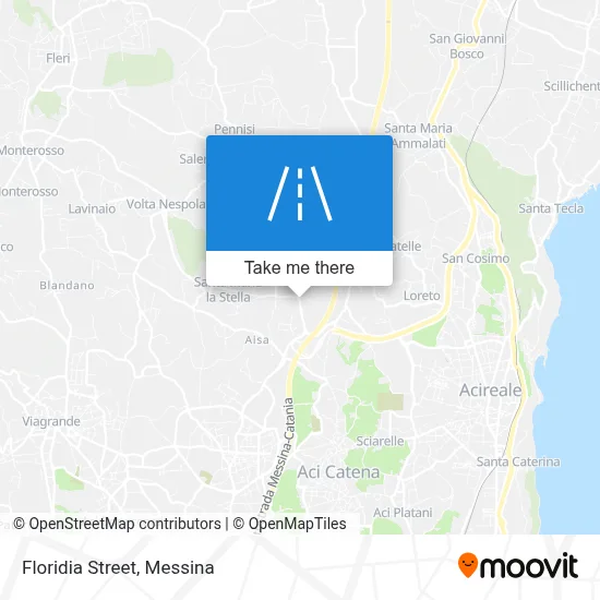 Floridia Street map