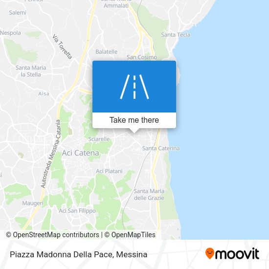 Piazza Madonna Della Pace map