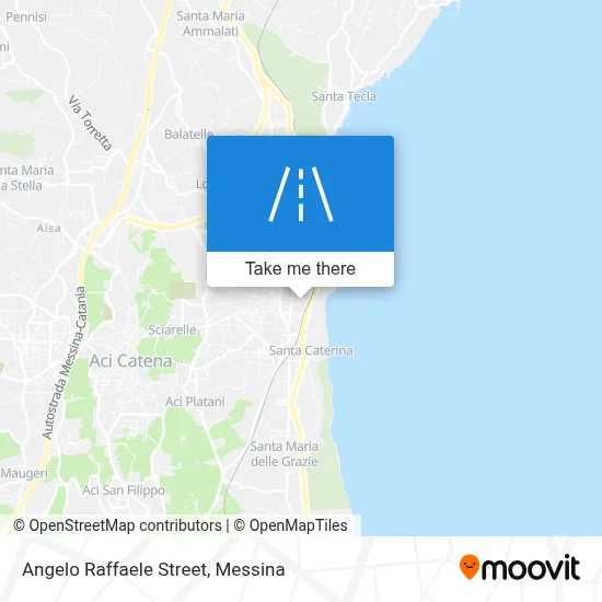 Angelo Raffaele Street map