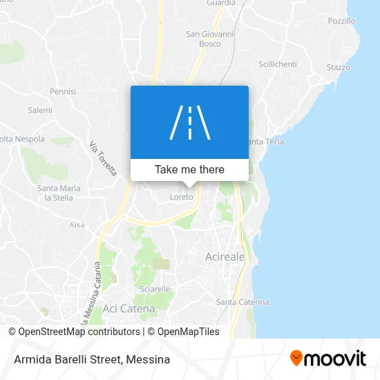 Armida Barelli Street map