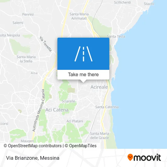 Brianzone Street map