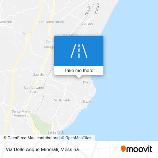 Via Delle Acque Minerali map