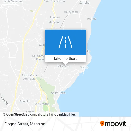 Dogna Street map