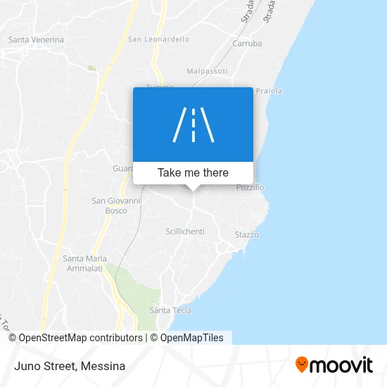 Juno Street map