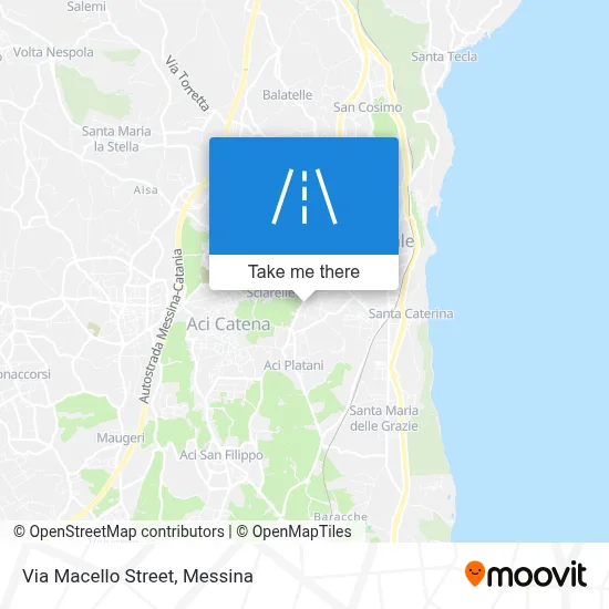 Via Macello Street map