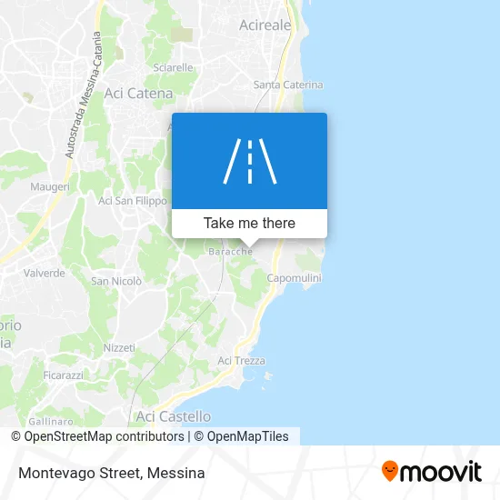 Montevago Street map