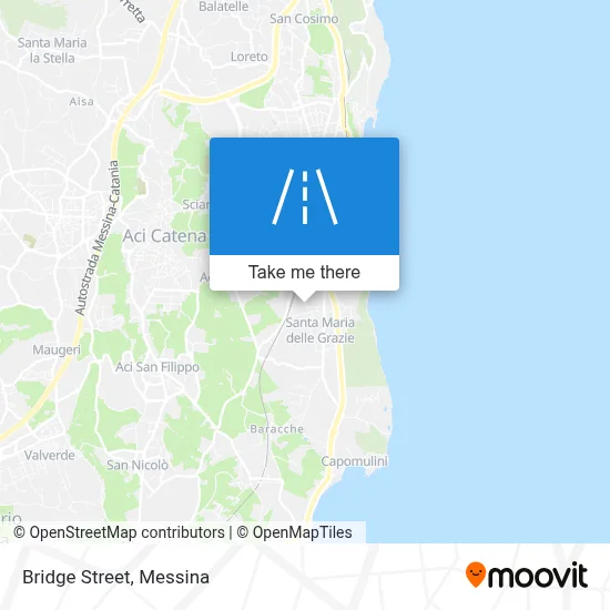 Bridge Street map