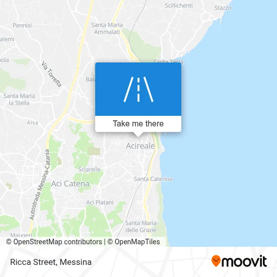 Ricca Street map