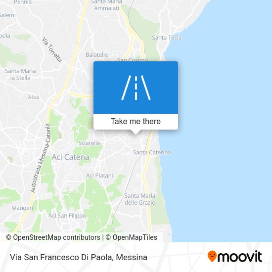 Via San Francesco Di Paola map
