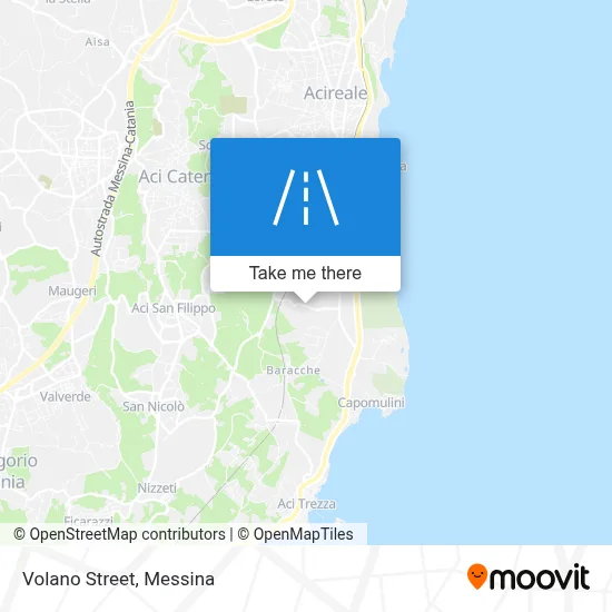Volano Street map