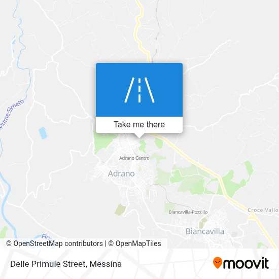 Delle Primule Street map