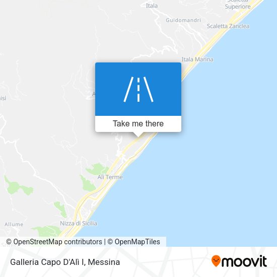 Galleria Capo D'Alì I map
