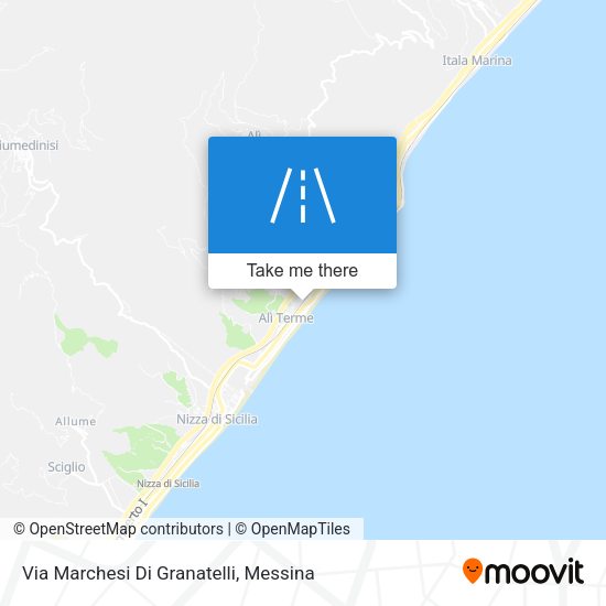 Via Marchesi Di Granatelli map