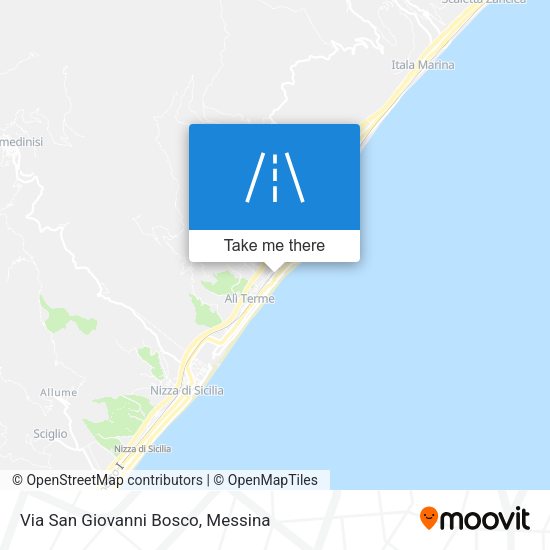 Via San Giovanni Bosco map