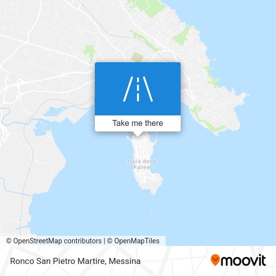 Ronco San Pietro Martire map
