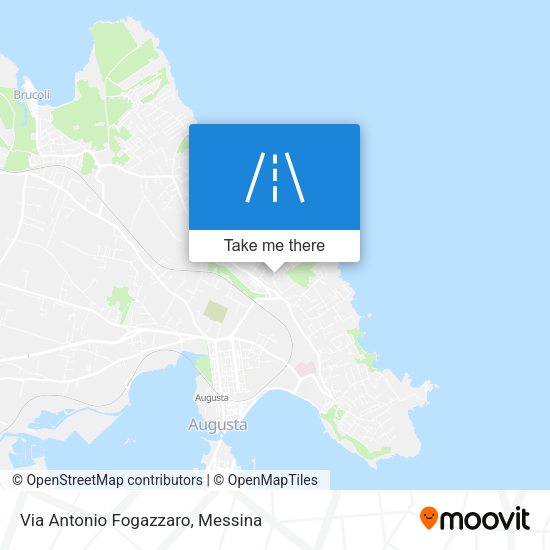 Via Antonio Fogazzaro map