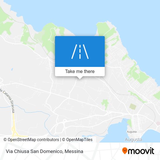 Via Chiusa San Domenico map