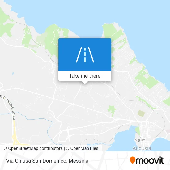 Via Chiusa San Domenico Street map