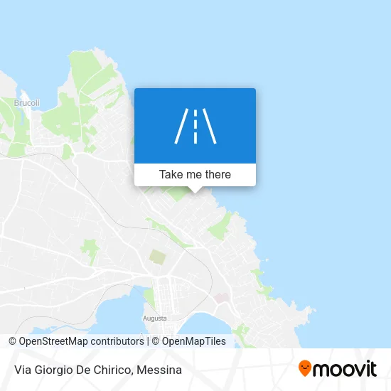 Giorgio De Chirico Street map