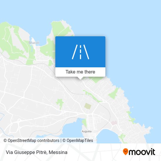 Via Giuseppe Pitrè map
