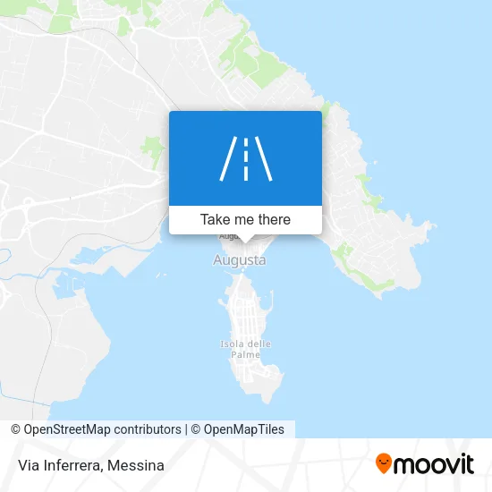 Inferrera Street map