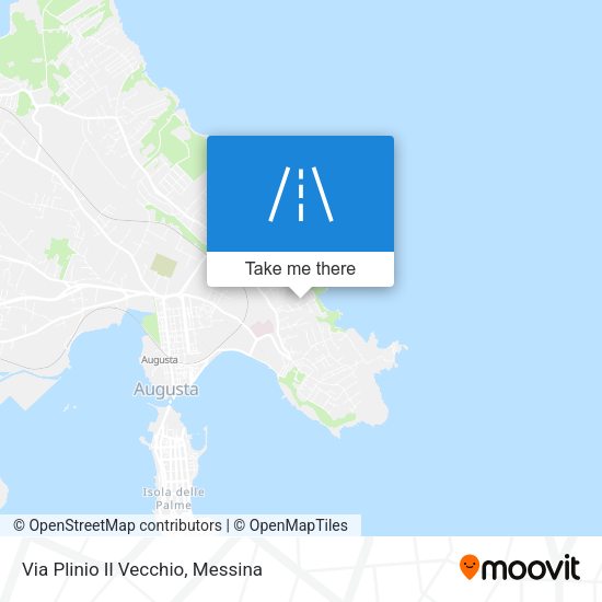 Via Plinio Il Vecchio map