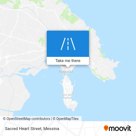Sacred Heart Street map