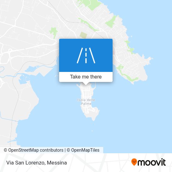 Via San Lorenzo map