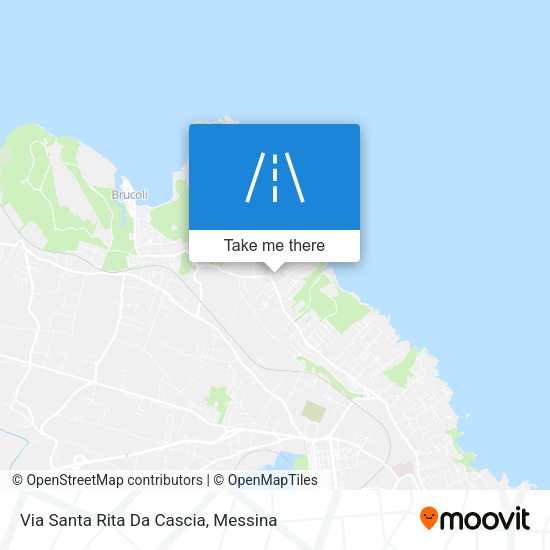 Via Santa Rita Da Cascia map