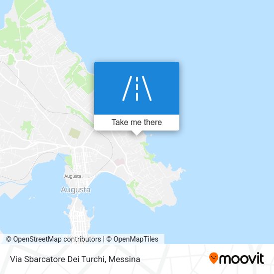 Via Sbarcatore Dei Turchi map