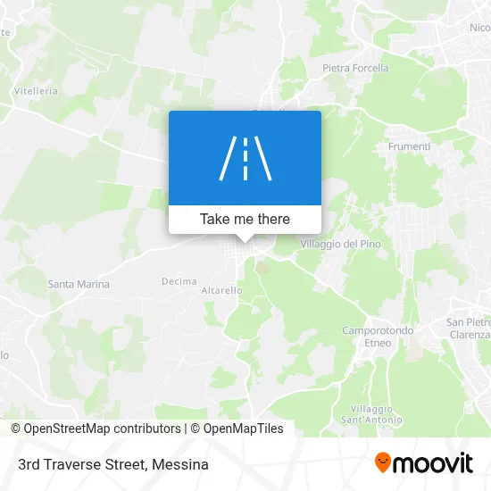 3rd Traverse Street map