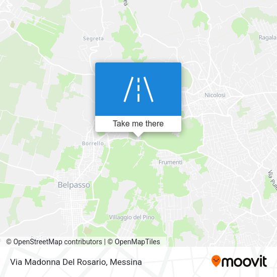 Via Madonna Del Rosario map