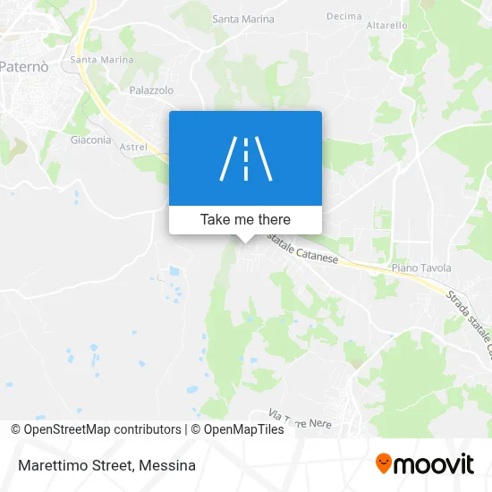 Marettimo Street map