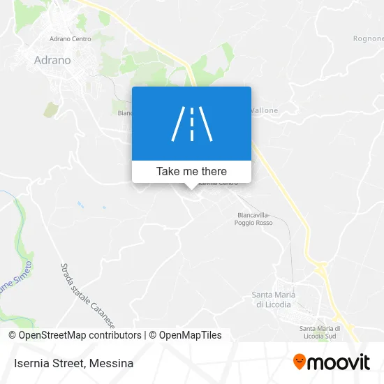 Isernia Street map