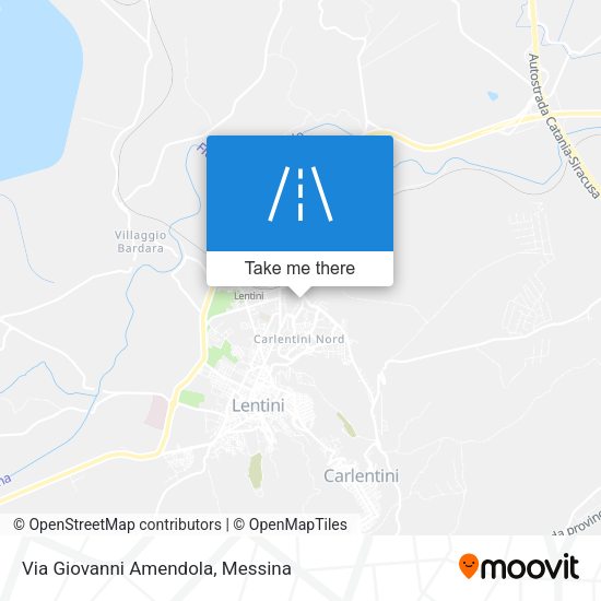 Via Giovanni Amendola map